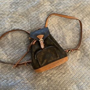 Louis Vuitton mini backpack..